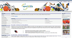 Desktop Screenshot of mysportforlife.co.uk